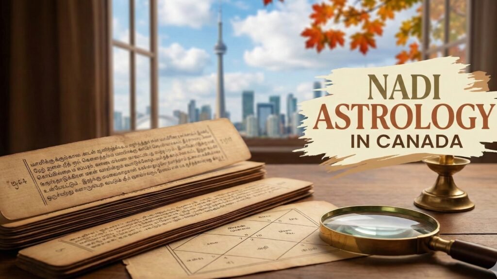 Nadi astrology in Canada connects you with ancient Agathiya palm leaves through Sri Mahasiva Agathiya Center in India.